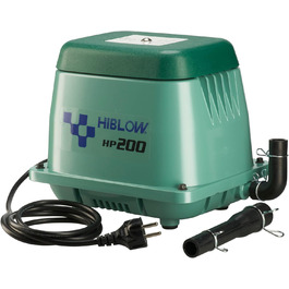 Компресор HiBlow HP-200, 230 л/хв, 1,3 м, вихід 18 мм, 210 Вт