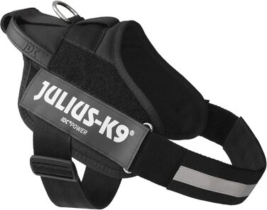 Шлея Julius-K9 IDC Stealth для собак, розмір L/1, чорна