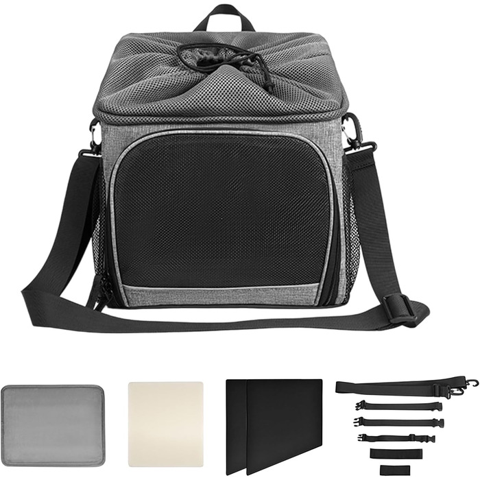 Кошик для собак на велосипед - дихаючий, легкий, знімний, для покупок, походів, кемпінгу