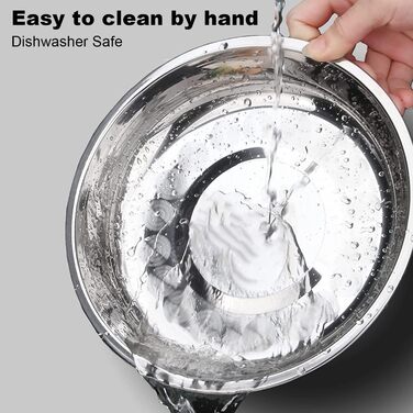 Набір з 2 мисок для котів та собак з нержавіючої сталі, 14 см - миски для корму та води