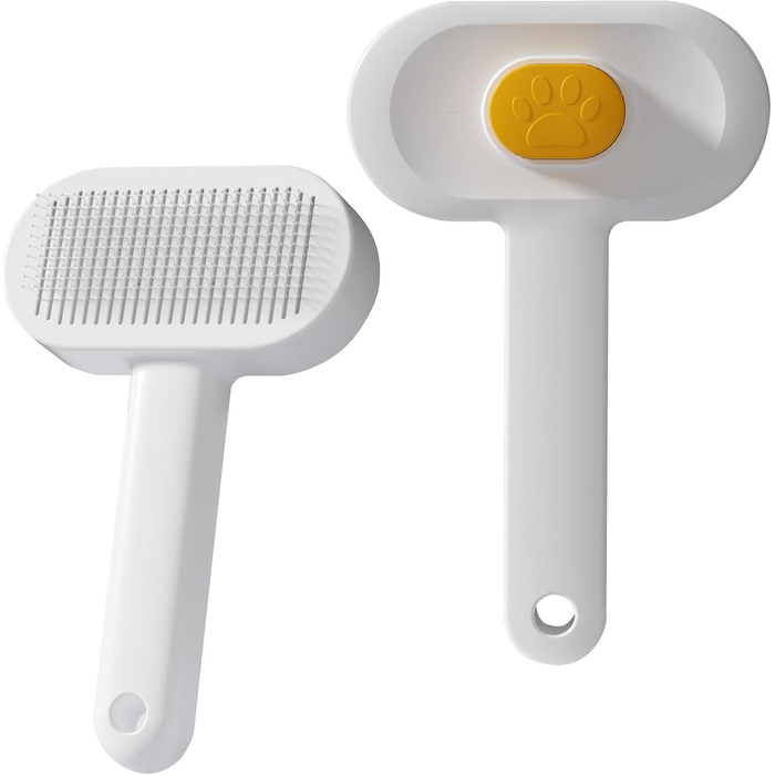 Набір для догляду за тваринами Okiki (3 шт.) – щітка для собак, щітка для котів, ножиці для обрізання кігтів, гребінець від бліх – для довгої та короткої шерсті, безпечний для шкіри (щітка для шерсті, обрізач кігтів, гребінець від бліх)