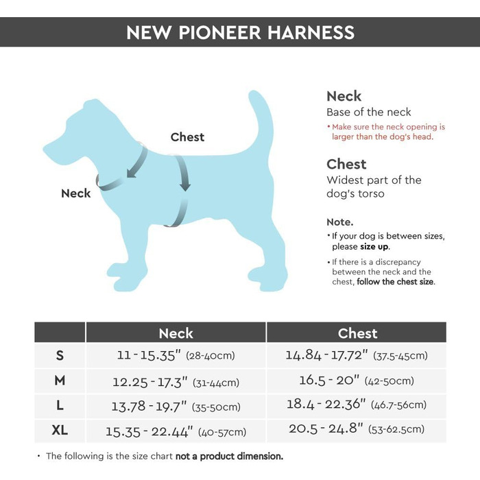 Gooby Pioneer шлея для малих собак, зручна нашийна шлейка з ручкою та ременем безпеки, бірюзова, розмір M