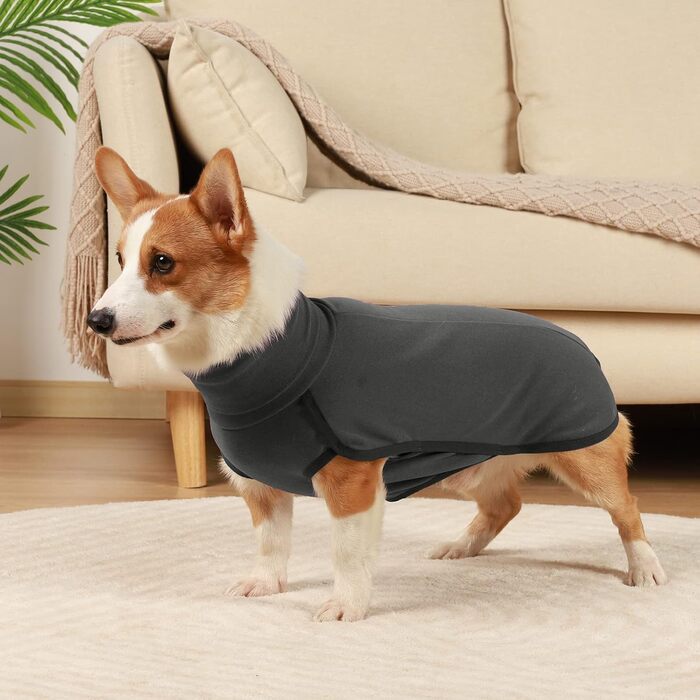 Теплий зимовий пуловер для собак, чорний, XXL. Зручний пуловер-мандель для маленьких, середніх та великих собак. Ідеальний для активного відпочинку та прогулянок на вулиці.