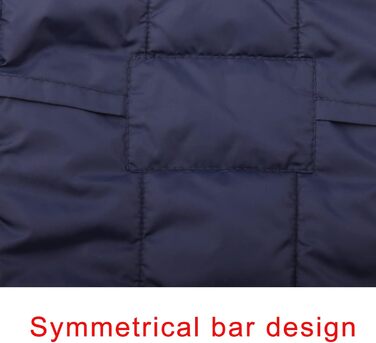 Тепла зимова куртка для собак JoyDaog, фліс, для маленьких собак, розмір XS, блакитна