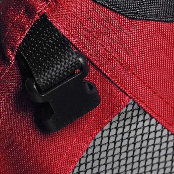 Складана переносна переносна сумка-транспортер для собак OYHN - червона, L