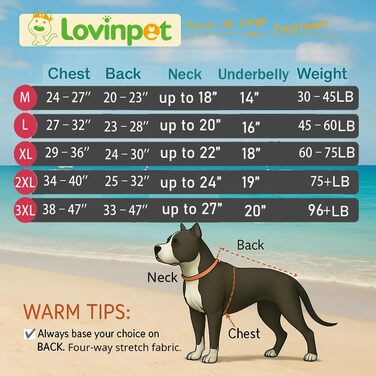 Піжама для собак великих порід LovinPet з різдвяним принтом 