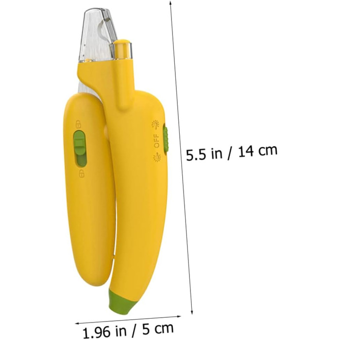 Набір для стрижки кігтів для собак та котів Supvox (набір 3 шт.) - професійний інструмент для догляду за тваринами, нержавіюча сталь, жовтий