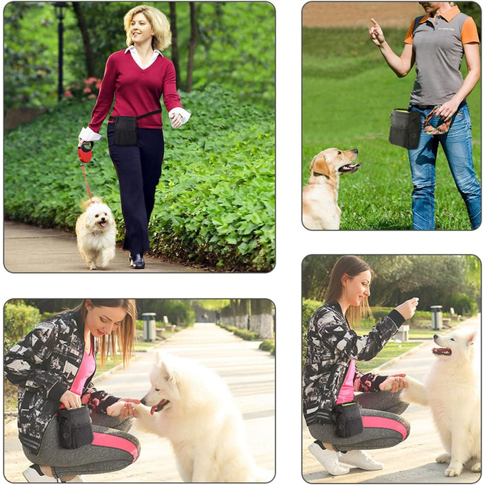 Сумка для корму для собак Tnfeeon, сумка для зберігання дрібних речей, переноска іграшок для тварин