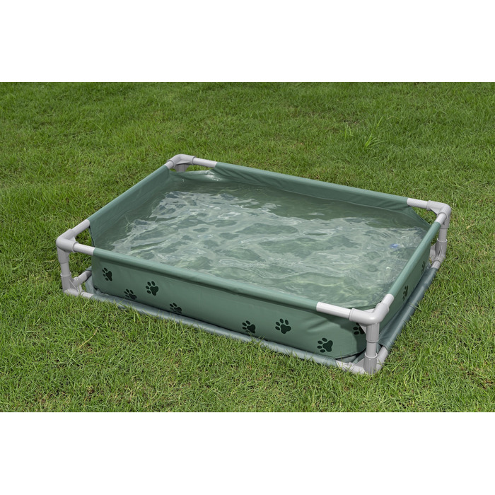 Басейн-лежак 2в1 для тварин Bestway 561RG (102x74x20 см)