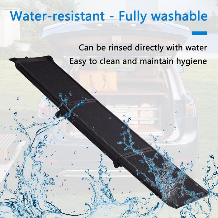 Рампа для собак Premium, 180 см, для авто, SUV, вантажівки, складна, 70 кг, антиковзка