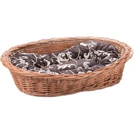 колір: коричневий з візерунком у вигляді шнурів.