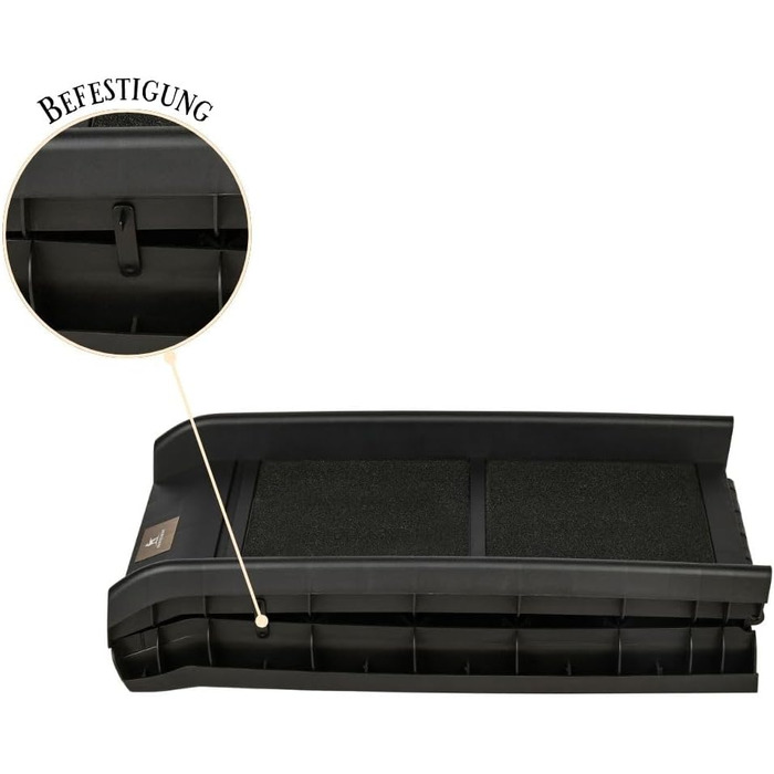 Рампа для собак Knuffelwuff – складана, стійка, протиковзна | для авто, SUV, подорожей | до 40 кг