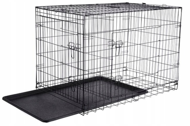 Клітка для середніх собак Ender, сталь з порошковим покриттям, 54 x 76 x 62 см