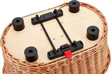 Велосумка KLICKfix Doggy Basket, чорна, M, Racktime
