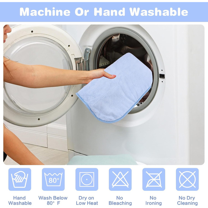 Рушник для собак та котів Fnaobai, халат, швидковисихаючий, з капюшоном, регульований комір та пояс, для басейну, пляжу, зелений (XL, синій)