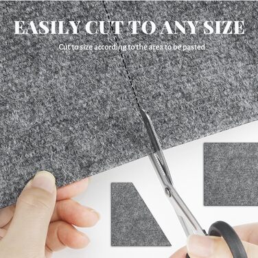 Килимок для дряпання котів, килимок для стіни, 200x40 см, світло-сірий