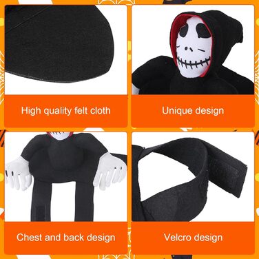 Костюм для собак на Хелловін - MACULPER, великий розмір