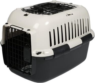 Переноска для котів Ebi Adventurer 50 мл, біла, 49x32x32 см, до 10 кг