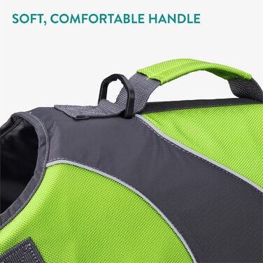 Жилет для собак, зелений, розмір M, колір лаймовий