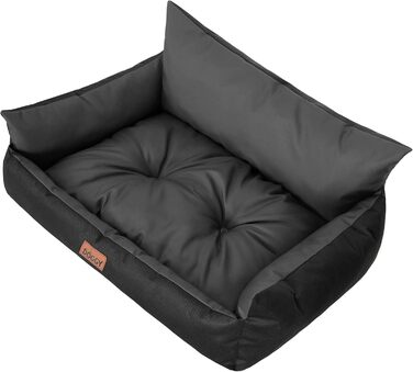 Крісло-ліжко для собак - Doggy Hundebett, XXL (106x80 см, графіт)