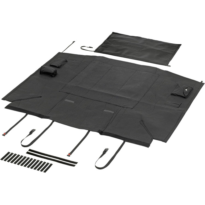 Захисне покривало Karlie Car Safe Deluxe для авто, чорне, 165×126 см