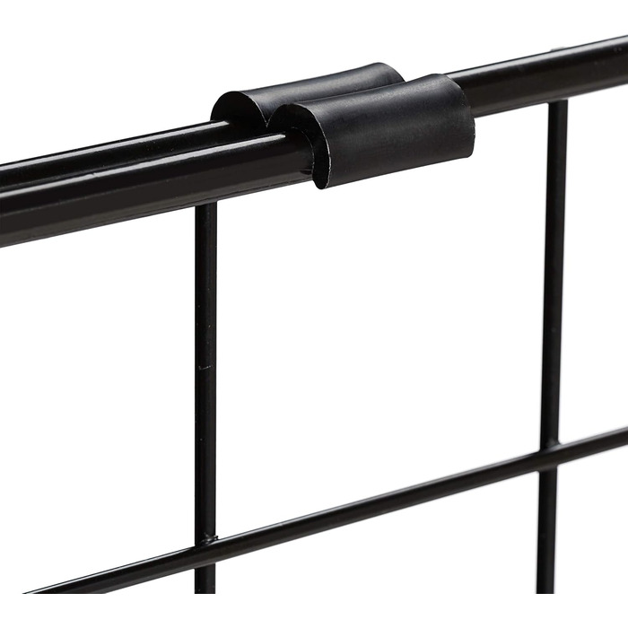 Сітка для собак у машину Relaxdays, універсальна, регульована ширина, чорна, 40 x 92-157 см