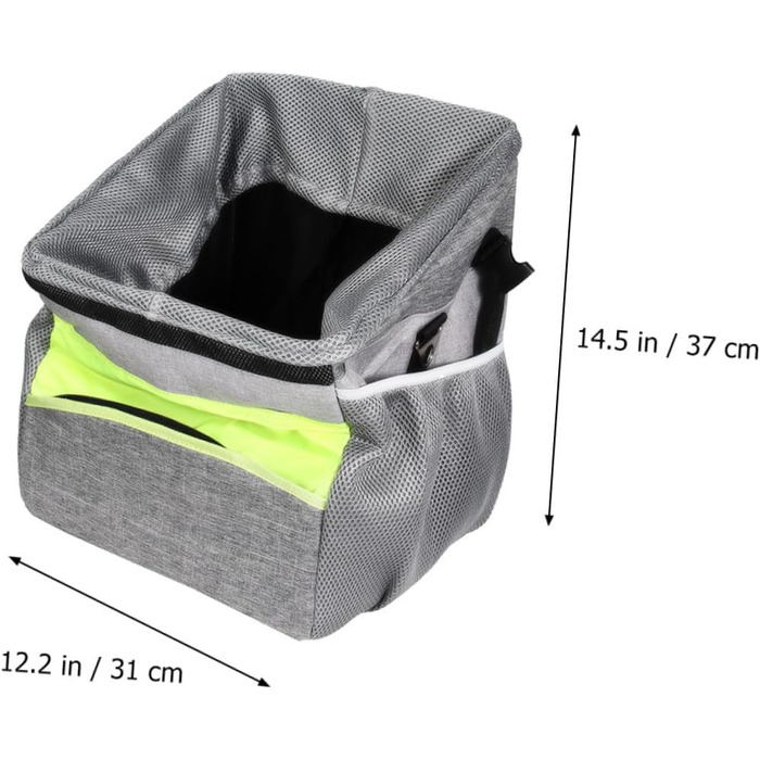 Кошик для велосипеда VICASKY для тварин, складаний, для собак, з ручкою, для велосипедної монтажу, водовідштовхувальний, миючий