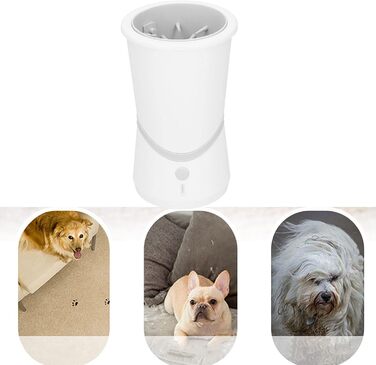 Електричний очищувач лап для тварин, мийка для лап собак, ротаційна чаша для миття лап, підходить для миття лап собак