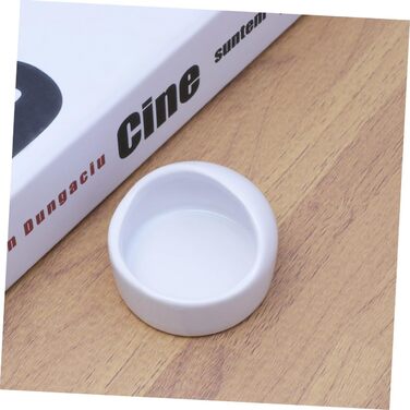 Набір мисок для гризунів Ipetboom (2 шт.) - білий, для хом'яків, кроликів, мишей. Миски для води та корму. Аксесуари для домашніх тварин