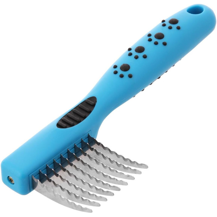 Грумінг гребінець GROOM PROFESSIONAL з 9 лез - професійна гребінка для розплутування шерсті - міцні зубці та ергономічна ручка