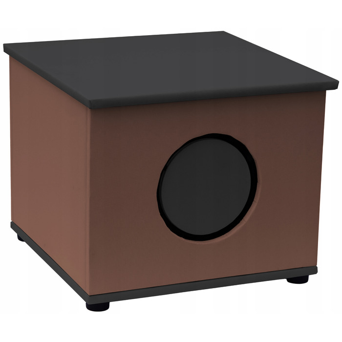 Будиночок для кота Mr. Riddick, багатоколірний, квадратний (43 см x 41,5 см x 34 см)