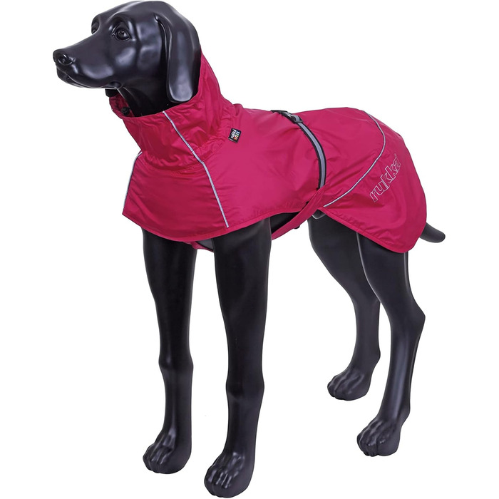 Дощовик для собак Rukka Pets HASE, малиновий, 40 см