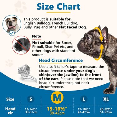 Нашийник-маска для собак від Mayerzon: м'який силіконовий нашийник для Французького бульдога, Ши-тцу, Мопса. Захист від укусів, слини, грумінг. Дозволяє дихати.