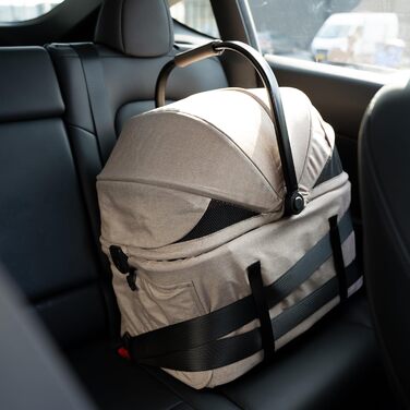 Візок для собак Innopet Nomad Compact - легкий, складаний візок для собак та котів до 20 кг, знімний кузов, переноска та автокошик