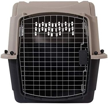 Petmate Ultra Vari: Будка для собак середнього та великого розміру, 101.6 см, 70-40.8 кг, Taupe/Schwarz (L 71 x B 52 x H 55 см)