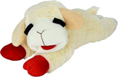 Іграшка для собак Multipet Lamb Chop Jumbo, плюшева, 61 см, біла, офіційна ліцензія