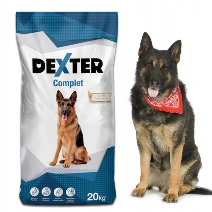 Сухий корм для собак великих порід Dexter Complete, 20 кг