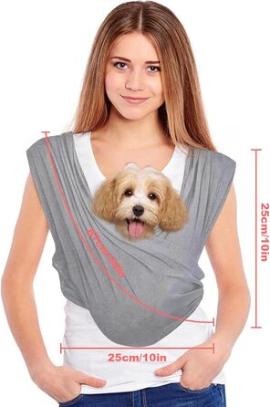 Сумка-переноска для собак Amexo, сумка-кенгуру для собак, переноска для тварин до 9 кг