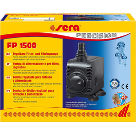 sera FP 1500 - регульований фільтр-насос для акваріумів, прісноводних і морських, 1500 л/год