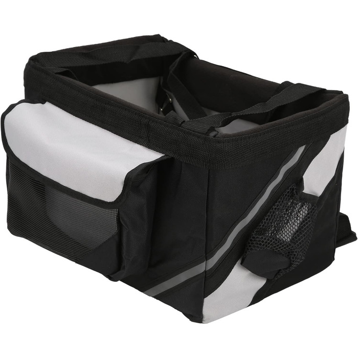 Сумка-переноска для велосипеда Jerys, універсальний велосипедний кошик для собак, знімний, 15x11x9,8 дюймів, оксфордська тканина, для маленьких та середніх собак