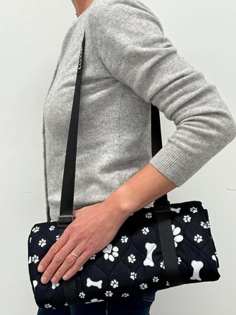 Захист для сидіння автомобіля Loop Hundematte: вологостійкий, нековзний, з кишенями | Підстилка для собак, ковдра, захист від бруду