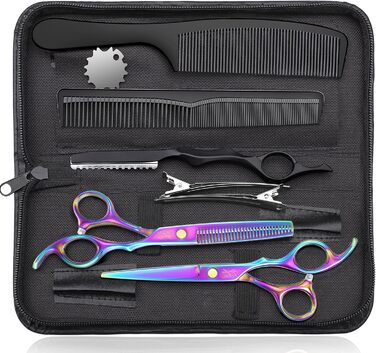 Набір професійних перукарських ножиць JASON - 6.5' (для перукарів та початківців)