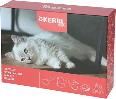 Набір для грумінгу котів Kerbl Pet, 7 предметів
