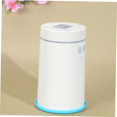 Машина для миття лап домашніх тварин BESPORTBLE з USB-зарядкою, автоматичний силіконовий очищувач для лап собак, ротаційна масажна функція, блакитний та білий, для чистих та здорових лап