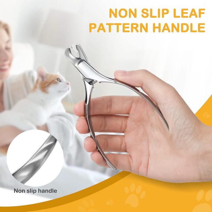 Ножиці для обрізання кігтів собак та котів BEZOX Profi - професійний інструмент для догляду за тваринами, ергономічні