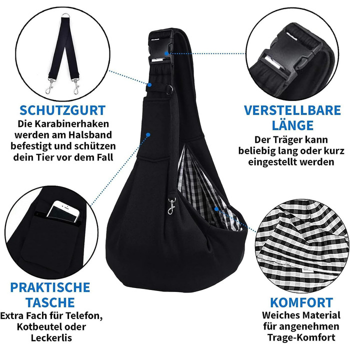 Сумка-переноска для собак та котів велика, до 15 кг, регульований ремінь, для прогулянок та відпочинку