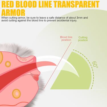 Набір для стрижки кігтів домашніх тварин з LED-підсвічуванням 2 в 1: стрижка та шліфування для собак та котів (рожевий+білий)