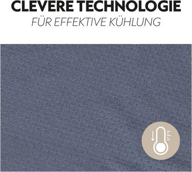 Охладна ковдра SUNRIDE для коней (Cool Down) 3-частинна - з накидкою на голову та тканиною - миттєвий охолоджуючий ефект завдяки випарній прохолоді - екологічна, проста у використанні - сіра (125 см)