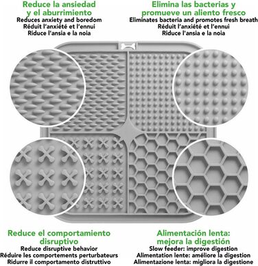 Мат для ліплення + шпатель - 20 x 20 см (Сірий)