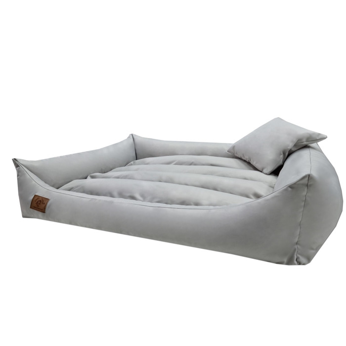 Плюшевий диван для собак Odol, чорний, 120 см x 90 см